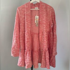 Cupio Coral Knit Cardigan